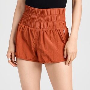 Red Free people Way Home Shorts Size Small